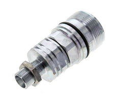 Acier DN 20 Coupleur hydraulique Douille 12 mm L Anneau de compression Cloison ISO 14541/8434-1 D M42 x 2