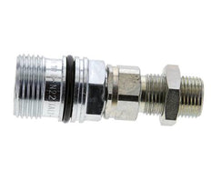 Acier DN 10 Coupleur hydraulique Manchon 10 mm S Bague de compression Cloison ISO 14541/8434-1 D M28 x 2