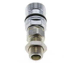 Acier DN 10 Coupleur hydraulique Manchon 10 mm S Bague de compression Cloison ISO 14541/8434-1 D M28 x 2
