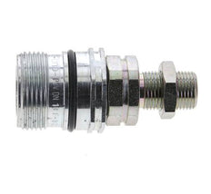 Acier DN 12.5 Coupleur hydraulique Manchon 10 mm S Bague de compression Cloison ISO 14541/8434-1 D M36 x 2