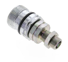 Acier DN 12.5 Coupleur hydraulique Manchon 10 mm S Bague de compression Cloison ISO 14541/8434-1 D M36 x 2