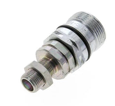 Acier DN 12.5 Coupleur hydraulique Manchon 10 mm S Bague de compression Cloison ISO 14541/8434-1 D M36 x 2