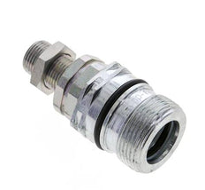 Acier DN 12.5 Coupleur hydraulique Manchon 10 mm S Bague de compression Cloison ISO 14541/8434-1 D M36 x 2