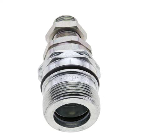 Acier DN 12.5 Coupleur hydraulique Manchon 10 mm S Bague de compression Cloison ISO 14541/8434-1 D M36 x 2