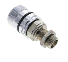 Acier DN 12.5 Coupleur hydraulique Douille 12 mm S Bague de compression Cloison ISO 14541/8434-1 D M36 x 2