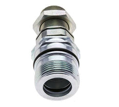 Acier DN 12.5 Coupleur hydraulique Manchon 16 mm S Bague de compression Cloison ISO 14541/8434-1 D M36 x 2