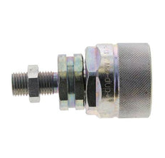 Acier DN 12.5 Coupleur hydraulique Bouchon 8 mm L Anneau de compression Cloison ISO 14541/8434-1 D M36 x 2