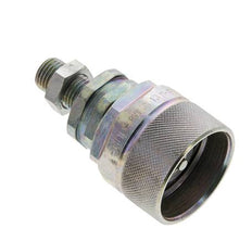 Acier DN 12.5 Coupleur hydraulique Bouchon 8 mm L Anneau de compression Cloison ISO 14541/8434-1 D M36 x 2