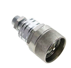 Acier DN 20 Coupleur hydraulique Bouchon 12 mm L Anneau de compression Cloison ISO 14541/8434-1 D M42 x 2
