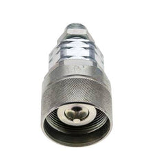 Acier DN 20 Coupleur hydraulique Bouchon 12 mm L Anneau de compression Cloison ISO 14541/8434-1 D M42 x 2