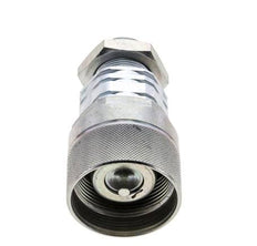 Acier DN 20 Coupleur hydraulique Bouchon 18 mm L Anneau de compression Cloison ISO 14541/8434-1 D M42 x 2