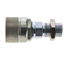 Acier DN 10 Coupleur hydraulique Bouchon 12 mm S Bague de compression Cloison ISO 14541/8434-1 D M28 x 2