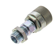 Acier DN 10 Coupleur hydraulique Bouchon 12 mm S Bague de compression Cloison ISO 14541/8434-1 D M28 x 2