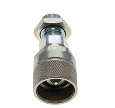 Acier DN 10 Coupleur hydraulique Bouchon 12 mm S Bague de compression Cloison ISO 14541/8434-1 D M28 x 2