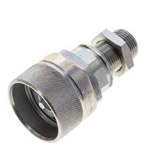 Acier DN 12.5 Coupleur hydraulique Bouchon 12 mm S Bague de compression Cloison ISO 14541/8434-1 D M36 x 2