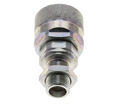 Acier DN 12.5 Coupleur hydraulique Bouchon 12 mm S Bague de compression Cloison ISO 14541/8434-1 D M36 x 2