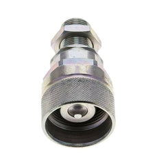 Acier DN 12.5 Coupleur hydraulique Bouchon 12 mm S Bague de compression Cloison ISO 14541/8434-1 D M36 x 2