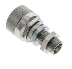 Acier DN 12.5 Coupleur hydraulique Bouchon 14 mm S Bague de compression Cloison ISO 14541/8434-1 D M36 x 2