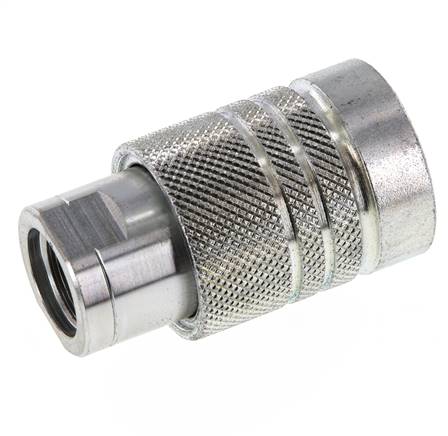 Acier Coupleur hydraulique DN 10 Manchon 8 mm L Anneau de compression ISO 7241-1 A/8434-1 D 16mm