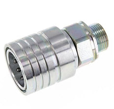 Acier Coupleur hydraulique DN 25 Manchon 20 mm S Anneau de compression ISO 7241-1 A/8434-1 D 34.3mm