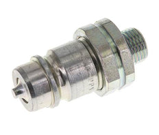 Acier DN 12.5 Coupleur hydraulique Bouchon 10 mm L Anneau de compression ISO 7241-1 A/8434-1 D 20.5mm