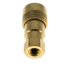 Coupleur hydraulique DN 5 en laiton Prise femelle 1/8 pouce NPT Filets ISO 7241-1 B D 10.9mm