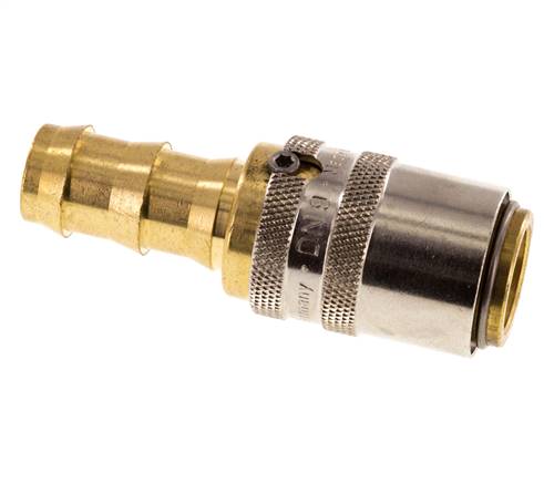Manchon d'accouplement en laiton DN 9 12,7 mm Pilier de tuyau Déverrouillage de protection