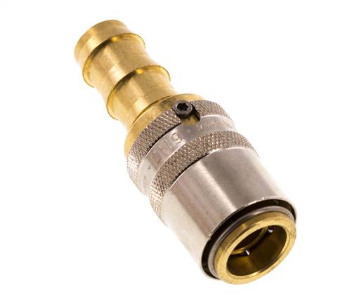 Manchon d'accouplement en laiton DN 9 12,7 mm Pilier de tuyau Déverrouillage de protection