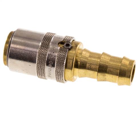 Manchon d'accouplement en laiton DN 9 12,7 mm Pilier de tuyau Déverrouillage de protection