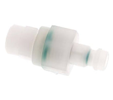 PVDF DN 5 Bouchon d'accouplement 4x6 mm Écrou-union double obturation