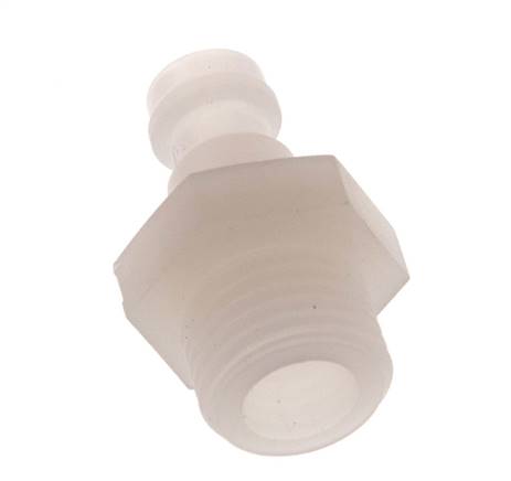 PVDF DN 5 Bouchon d'accouplement G filetage mâle 1/4 pouce