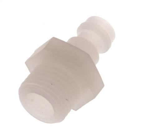 PVDF DN 5 Bouchon d'accouplement G filetage mâle 1/4 pouce