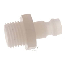 PVDF DN 5 Bouchon d'accouplement G filetage mâle 1/4 pouce