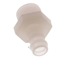PVDF DN 5 Bouchon d'accouplement G filetage mâle 1/4 pouce