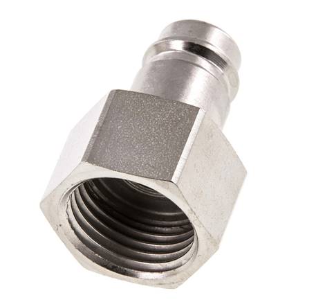 Acier trempé DN 10 Air Coupling Plug G 1/2 inch Female
