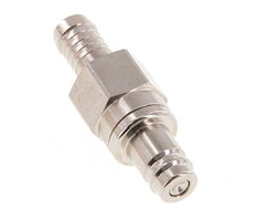 Laiton nickelé DN 10 Bouchon de raccord d'air 13 mm Pilier de tuyau Double obturation