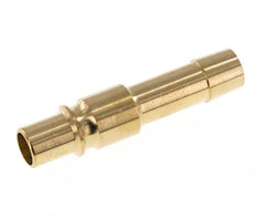 Laiton DN 12 Bouchon d'accouplement d'air 16 mm Pilier de tuyau