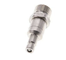 Acier inoxydable 316L DN 2.7 (Micro) Coupleur d'air Bouchon G 1/8 pouce mâle à double obturation