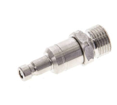 Acier inoxydable 316L DN 2.7 (Micro) Coupleur d'air Bouchon G 1/8 pouce mâle à double obturation
