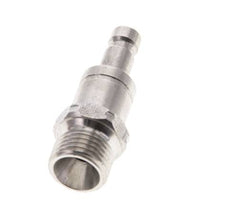 Acier inoxydable 316L DN 2.7 (Micro) Coupleur d'air Bouchon G 1/8 pouce mâle à double obturation