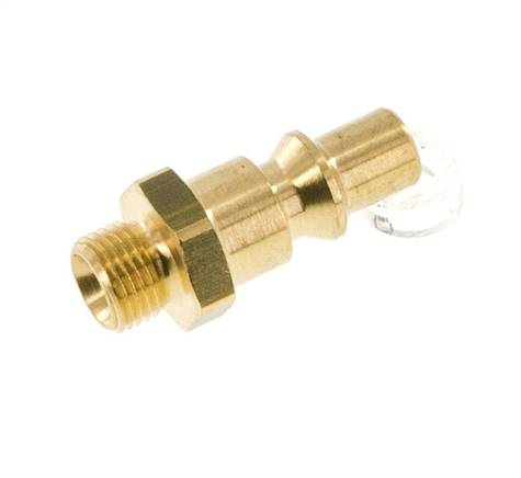Raccordement d'air en laiton DN 5.5 (Orion) Bouchon G 1/8 pouce mâle [5 pièces].