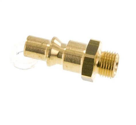 Raccordement d'air en laiton DN 5.5 (Orion) Bouchon G 1/8 pouce mâle [5 pièces].