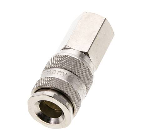 Laiton nickelé DN 5.5 (Orion) Coupleur pneumatique Douille G 1/4 pouce Femelle