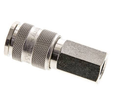 Laiton nickelé DN 5.5 (Orion) Coupleur pneumatique Douille G 1/4 pouce Femelle