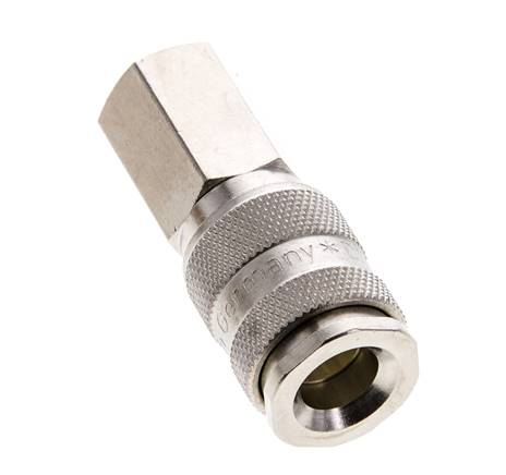 Laiton nickelé DN 5.5 (Orion) Coupleur pneumatique Douille G 1/4 pouce Femelle