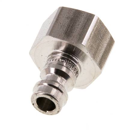 Acier inoxydable 316L DN 5 Air Coupling Plug G 1/4 inch Female