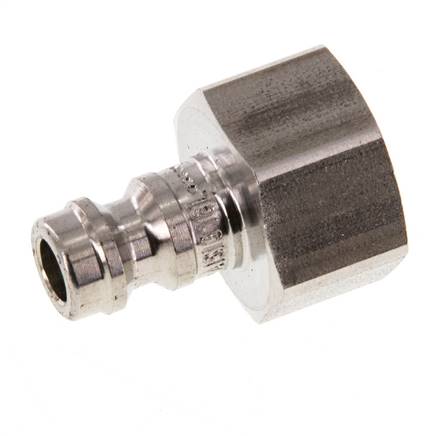 Acier inoxydable 316L DN 5 Air Coupling Plug G 1/4 inch Female