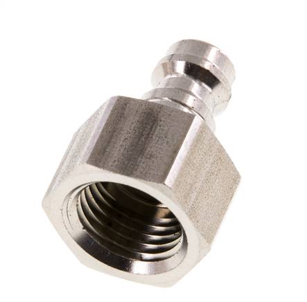 Acier inoxydable 316L DN 5 Air Coupling Plug G 1/4 inch Female