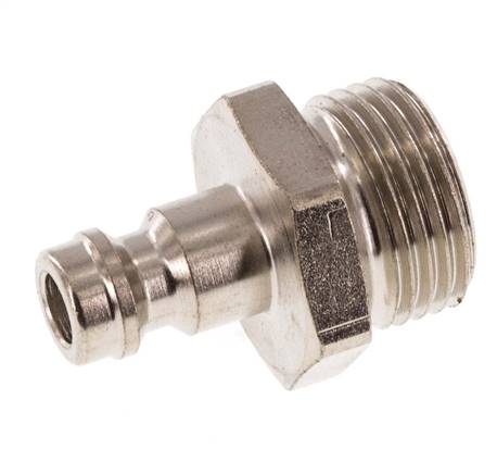 Acier trempé DN 5 Bouchon de raccord d'air G 3/8 pouce mâle