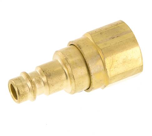 Bouchon de raccord d'air en laiton DN 7.2 (Euro) G 3/8 pouce femelle avec clapet anti-retour